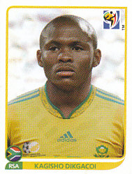 Kagisho Dikgacoi South Africa samolepka Panini World Cup 2010 #40